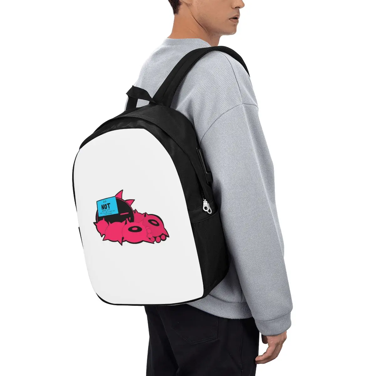 

Just Shapes And Beats Blixer Bad Cat Backpack Travel Notebook Bag Computer College Student School Bag Laptop Shoulder Bags