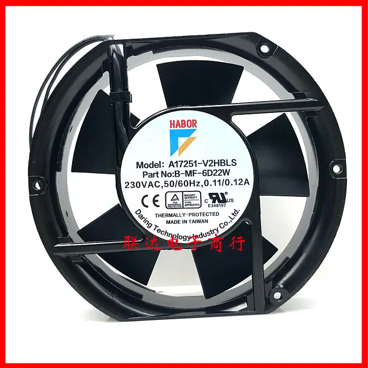 

New Cabinet Cooling Fan for Daying A17251-V2HBLP HBLS 230V 0.11A 0.12A Model 17251