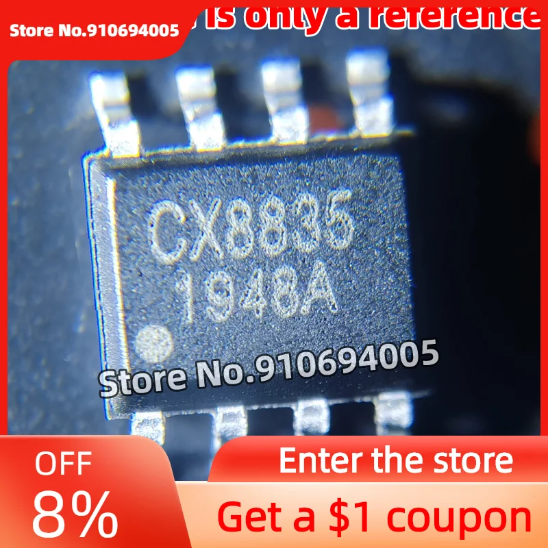 100/50/30PCS CX8855 CX8523 CX8835 SOP8 Synchronous Buck IC 5V to 5V