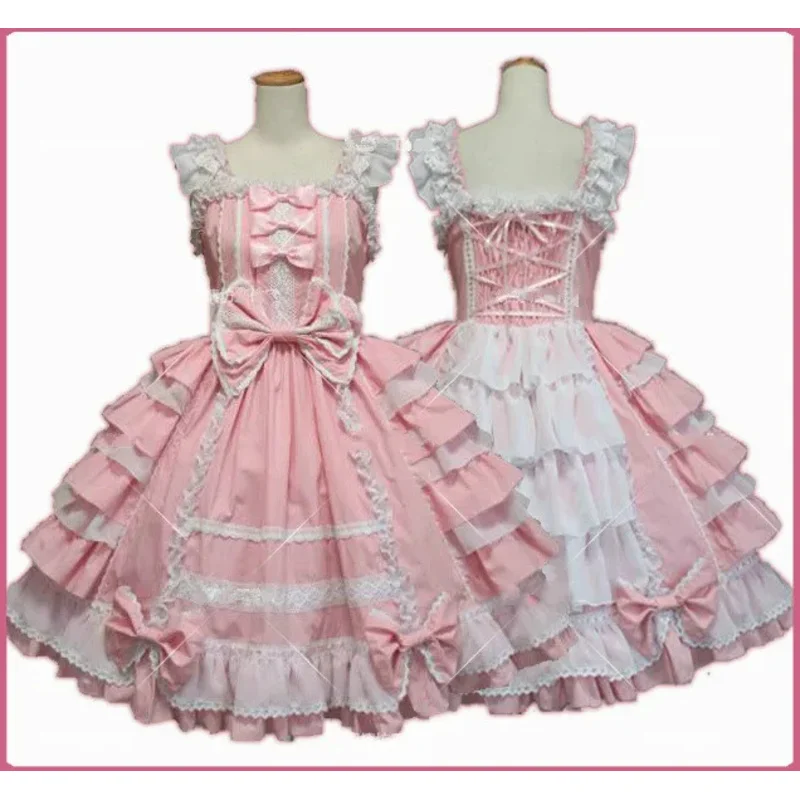 6 Types Princess Girl dress Halloween Victorian Gothic Lolita Cosplay Costume Layered Women Party Maid