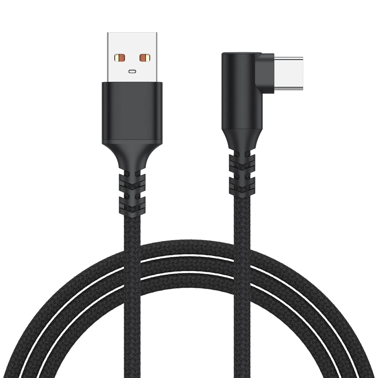 90 Degree USB to Type C Data Cable For IPhone 17 16 15 Pro Max Samsung Galaxy S25/S24/S23/S22 iPad Laptop Switch Charger Cable