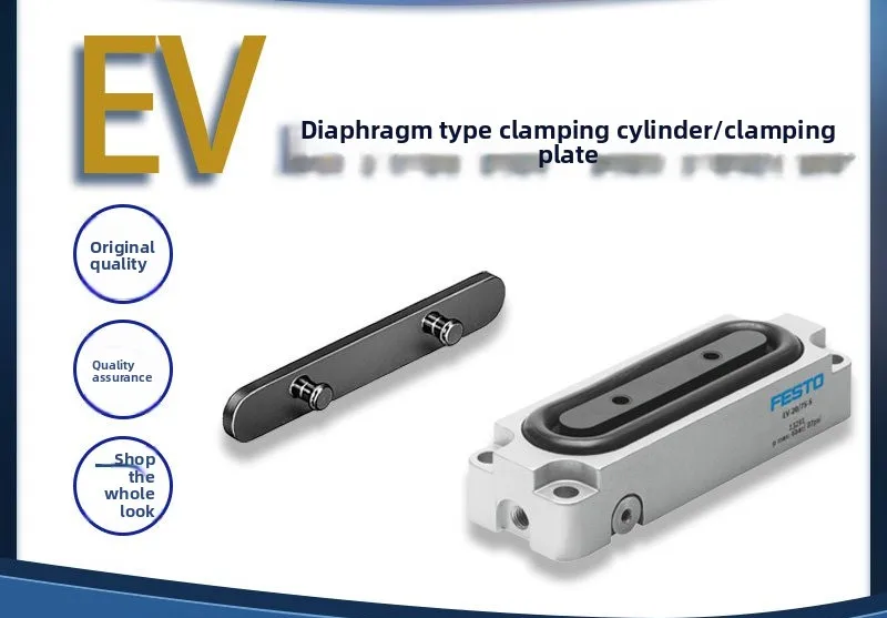 

Diaphragm clamping cylinder/clamping plate EV- 10/15/20/25/32/50 151993