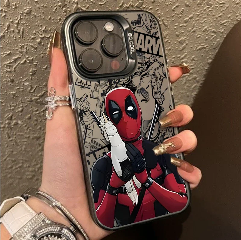 Handyhülle für OnePlus Nord 4 Nord4 5G 3 2 8T Nord CE 2 3 4 Lite Cover Cool Marvel Spider Man Deadpool Matte Armor
