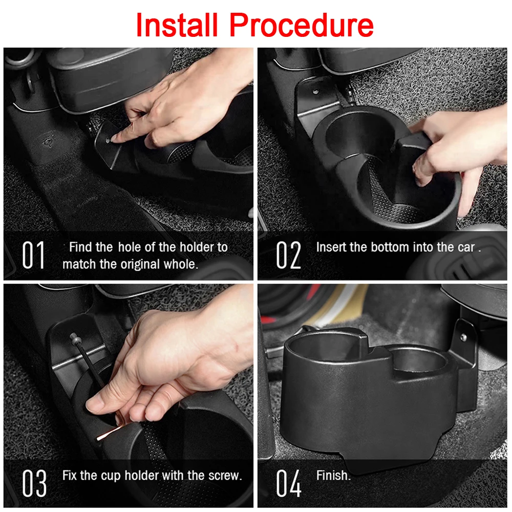 Drink Cup Holder Automotive Car Styling Interior Accessories For Mercedes-Benz Smart Fortwo 451 2007 2008 2009-2014 A4518100370