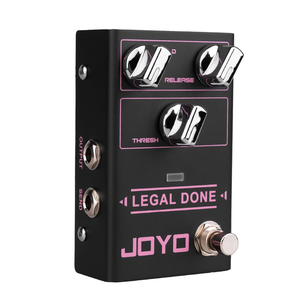 JOYO-R-23 Legal Time Noise Gate Pedal, Unique Niose Reduction, Circuit Guitar Amps Pedals, Hum and Noise Suppressor