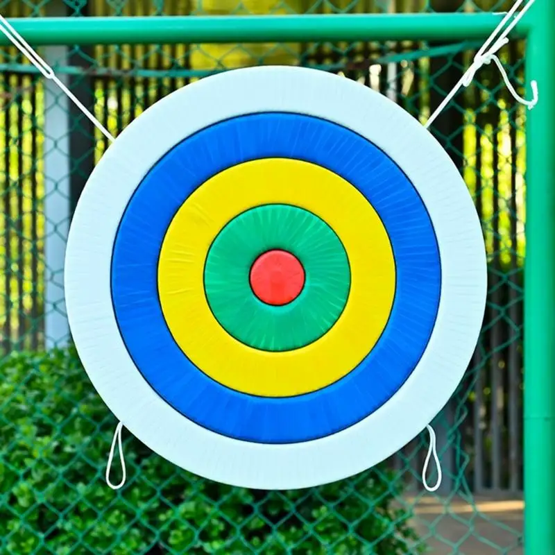 Practice Pad with Round Color Face, Targets Board for Outdoor Form Work, Repeated Field Use, and Straightforward Pack 24BD
