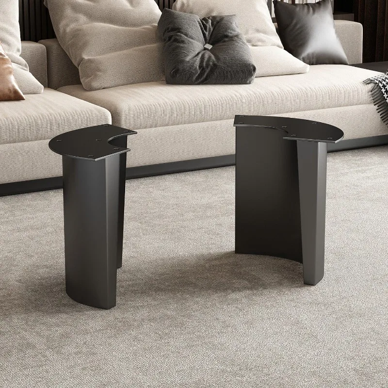Minimalist Coffee Table Leg Luxury Stone Table Metal Base Living Room Low Tea Table Bracket Modern Support Frame for Furniture