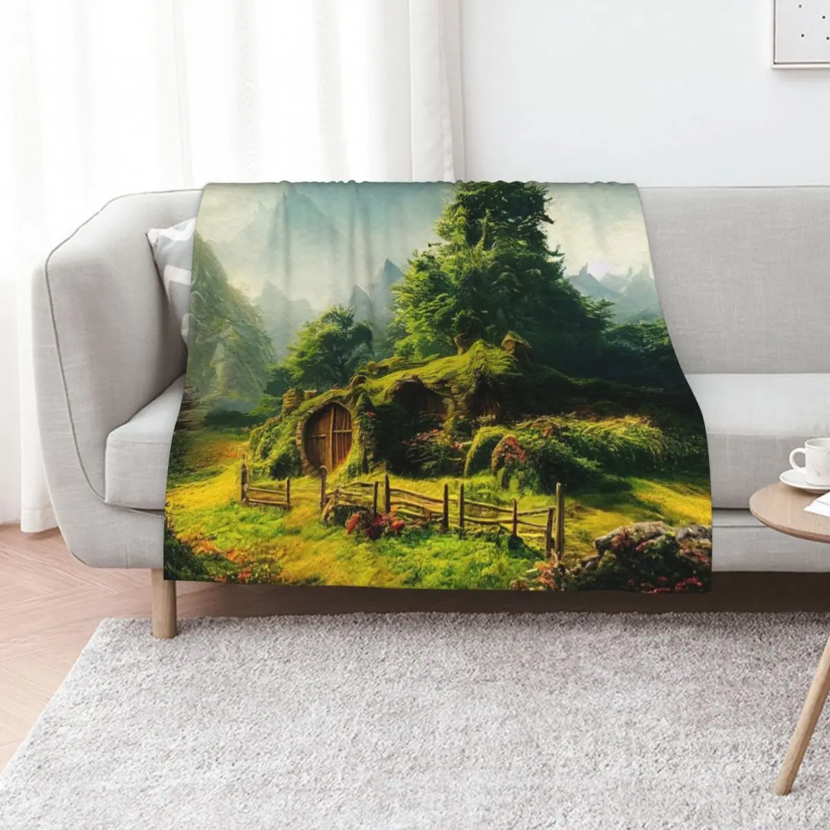 

Good Day Shire Throw Blanket Thermal Summer Kid'S bed plaid Blankets