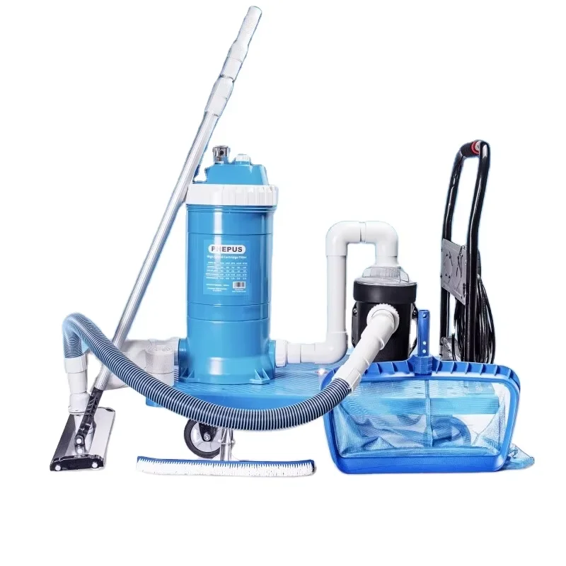 Cordless Pool Cleaner Intelligent Navigation Double Brushes Remote Control Large Suction Safety