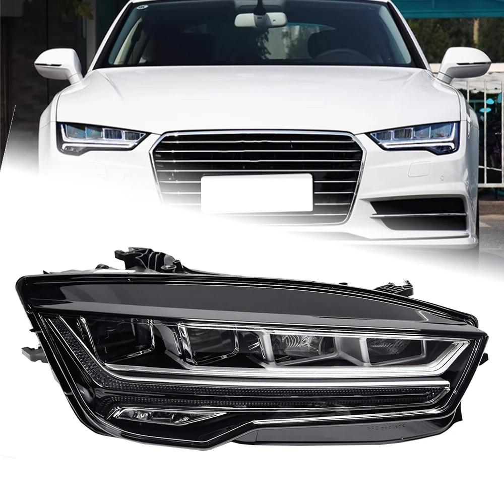 

Car Lights for Audi A7 LED Auto Headlight Assembly Upgrade Newest RS7 Style Design Dynamic Front Signal Lamp Tool Accessories