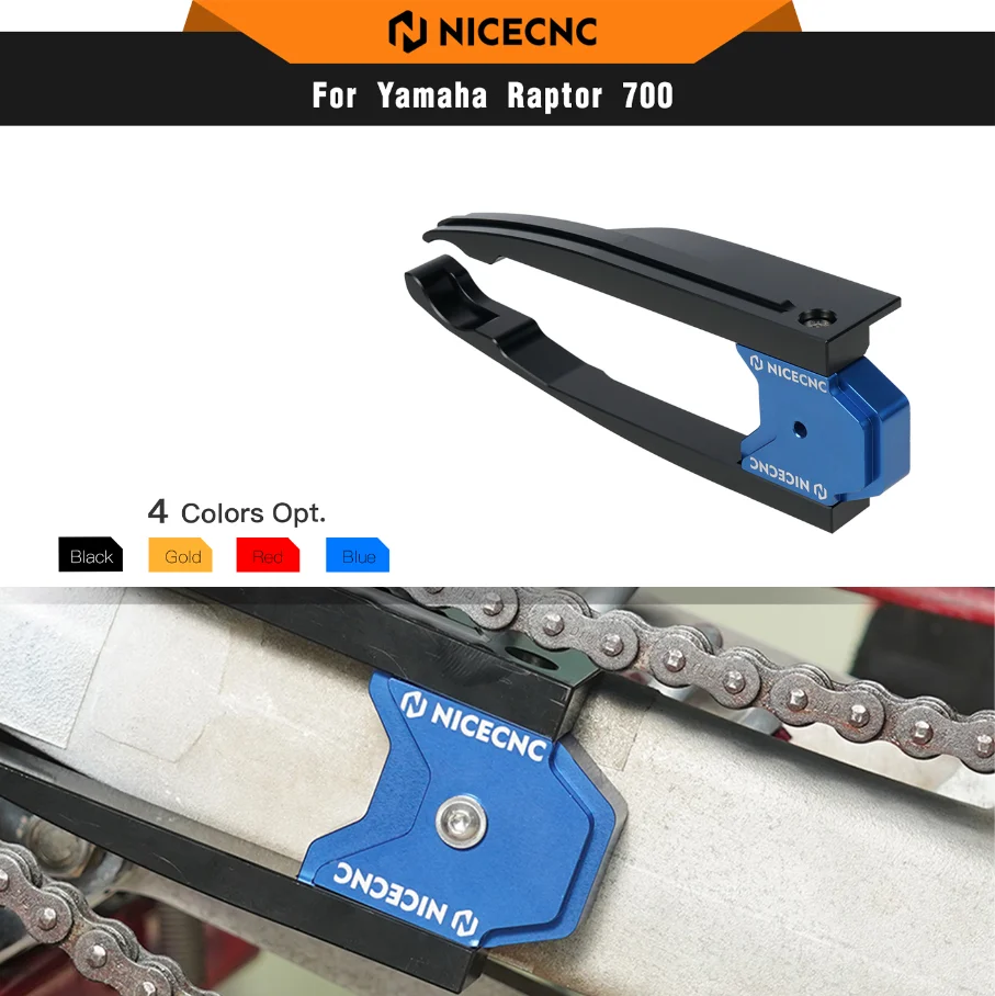 

NICECNC ATV Chain Guide Guard Cover Protector For Yamaha Raptor 700 2006-2008 2013-2023 RAPTOR 700R 2009 2011-2012 Accessories