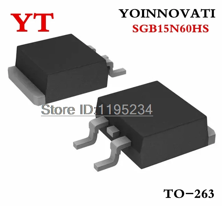 20pcs/lot SGB15N60HS SGB15N60 G15N60HS 15N60HS TO-263 IC best quality