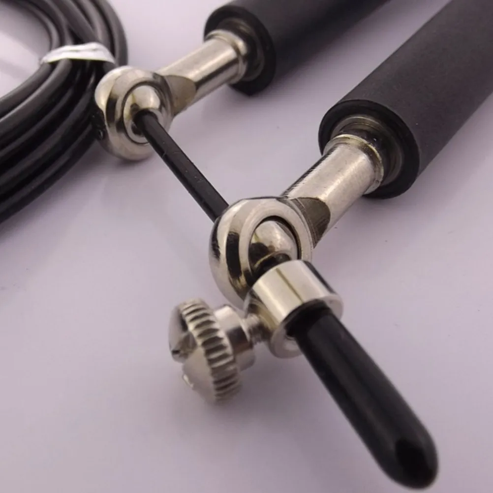 High-Performance Adjustable Jump Rope with Fast Rotation Ball Bearings Non-Slip Comfort Handles Workout Rope for Bodybuilding