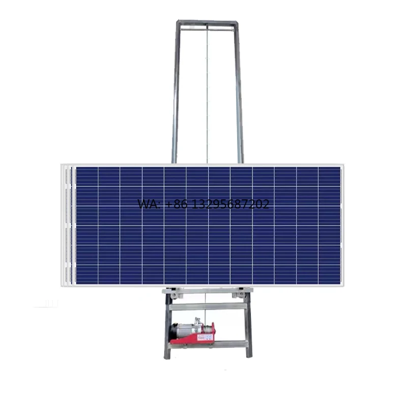 

Electric Small Lifting Crane for Glass Doors and Windows, Winch Hoist,Solar Panel Lift