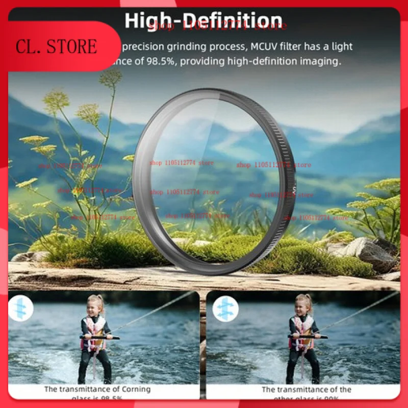 Filters UV Protection ND Light Reduction CPL  for DJI OSMO Action 3/4/5 Pro