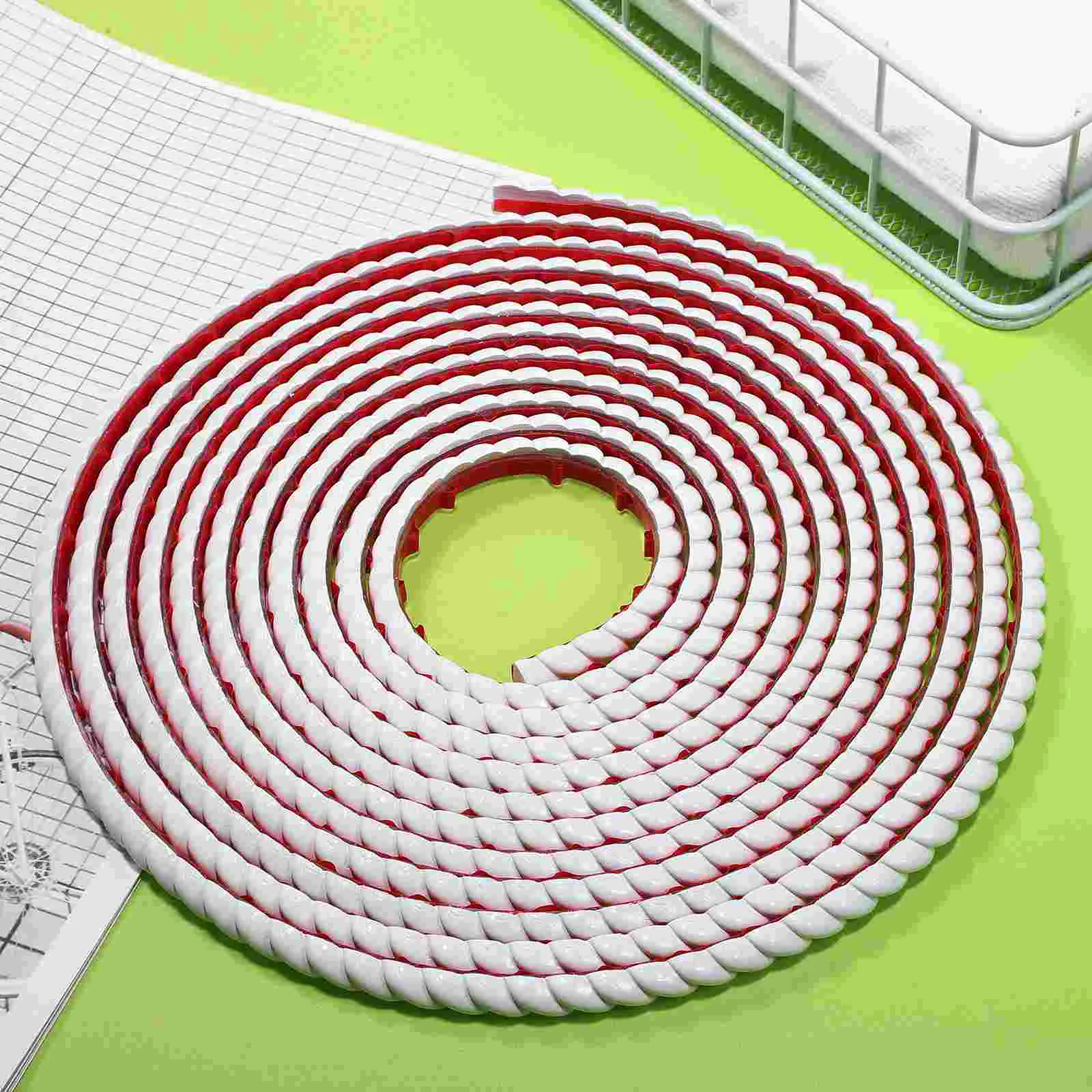 Pvc Decorative Soft Lines Corner Molding Trim Flexible Moulding Wallpaper Border Flash Pu Spray Paint Edging Strip