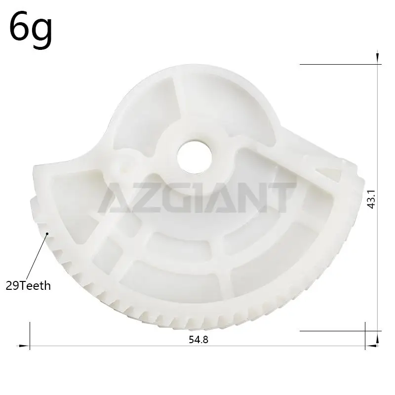 AZGIANT Car Fuel Filler Cover Actuator 29 Teeth gear for Lexus LC500 LS500 2018/2019-2023 auto interior replacement parts OEM