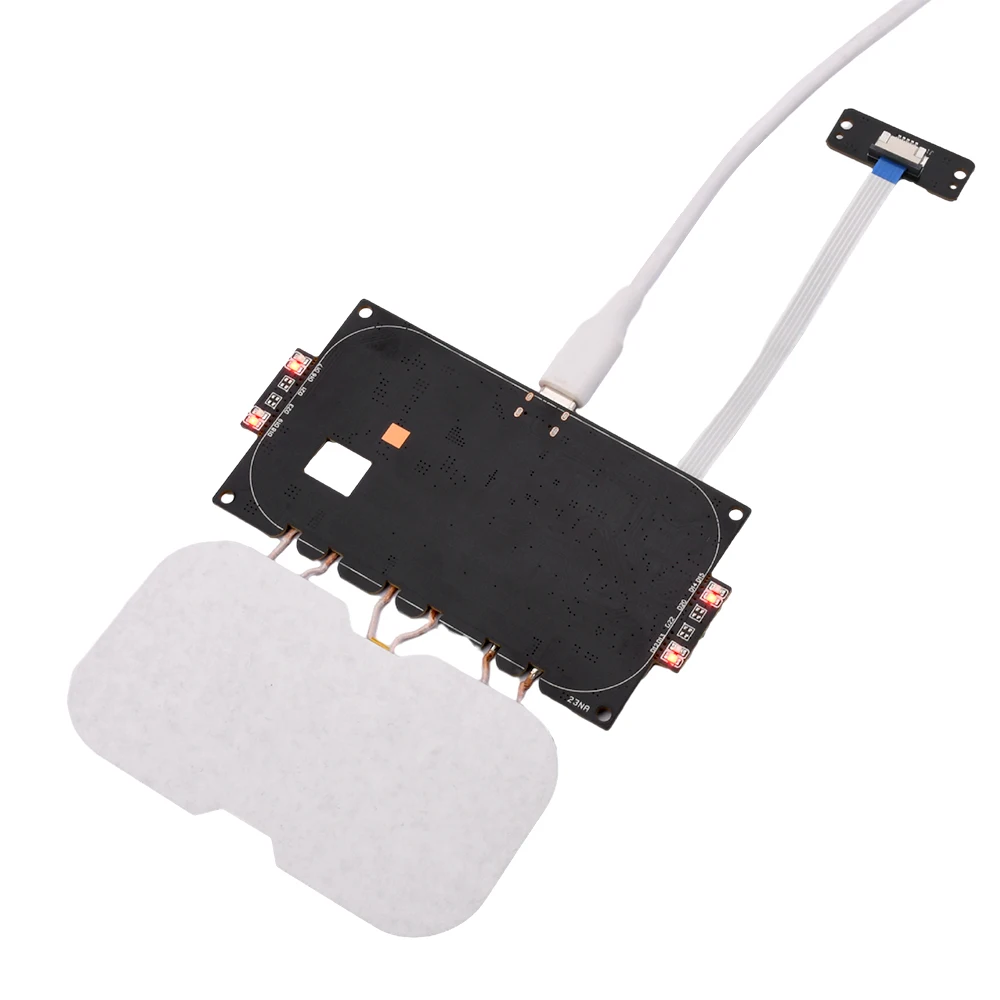 Imagem -05 - Wireless Fast Charging Mobile Phone Charger Module Transmissor Pcba Circuit Board com Bobina Grande Diy 20w 12v