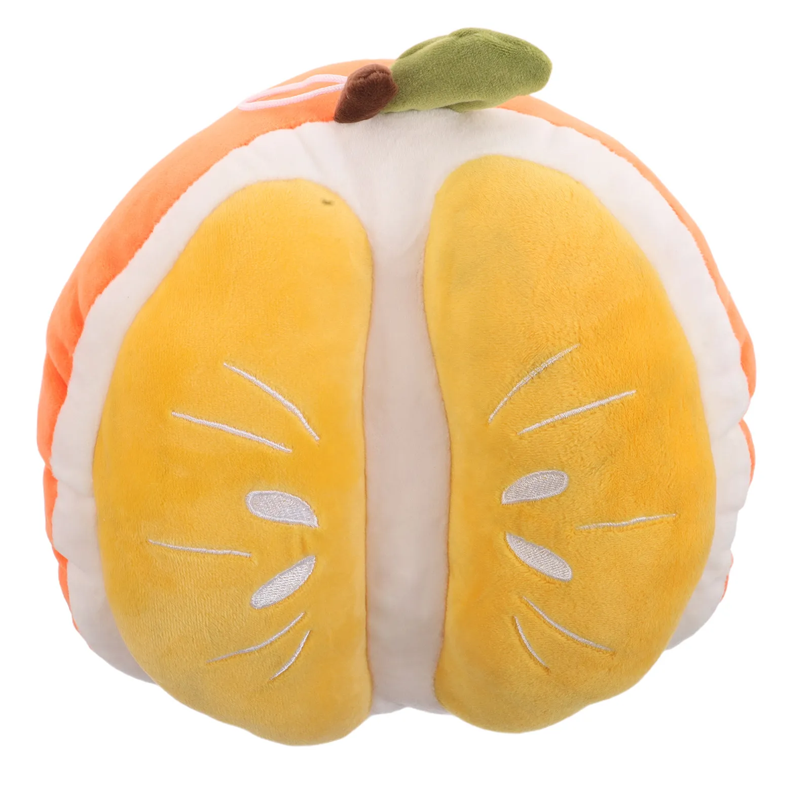 Realistic Orange Shaped Soft Cushion Pillow for Kids Adults Decorative Home Bedroom Living Room Sofa Chair Floor Gaming Setup