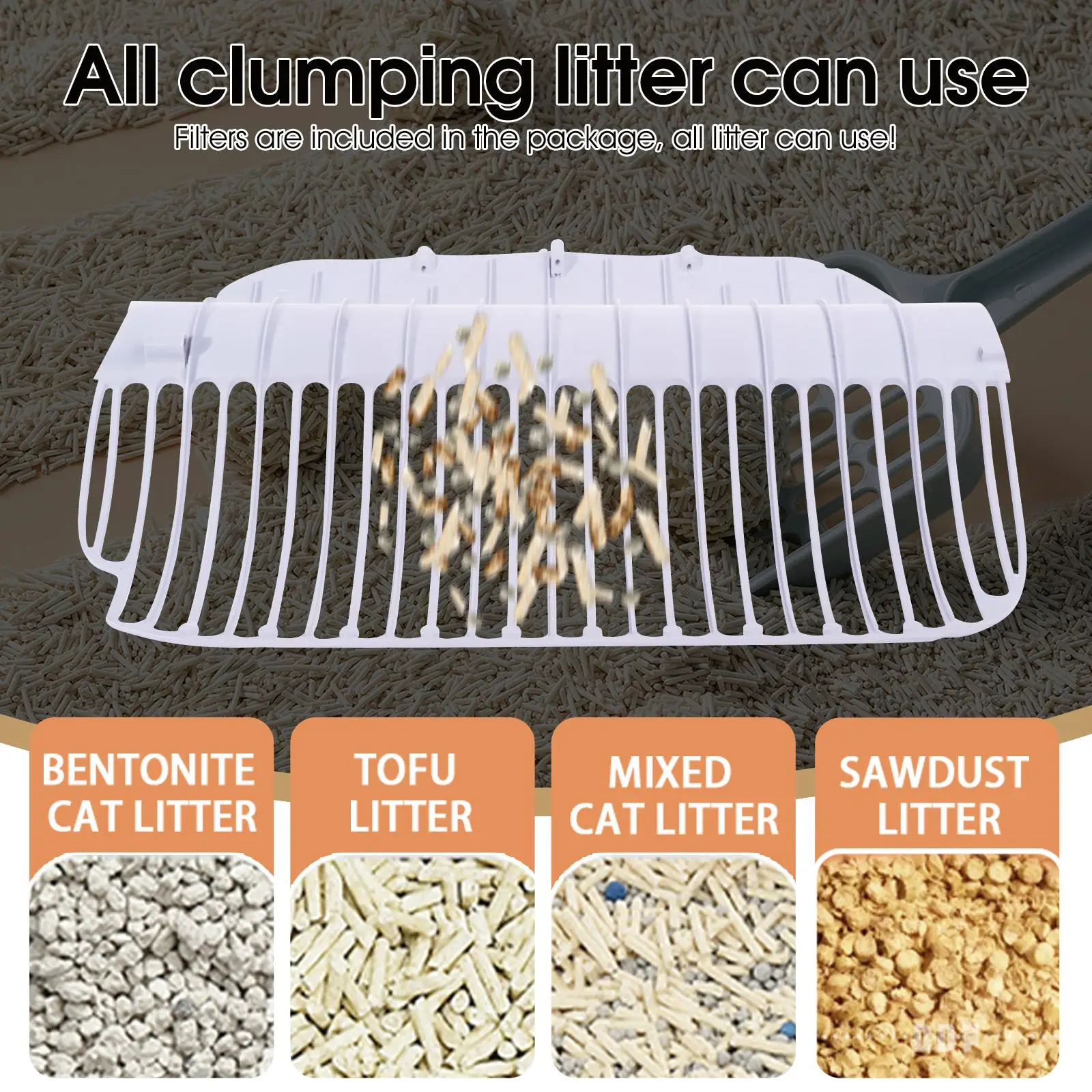 

Automatic Self-Cleaning Litter Box for Cats 2.2-23lb - Extra Large, App-Controlled, Anti-Pinch, Compatible with All Clumping