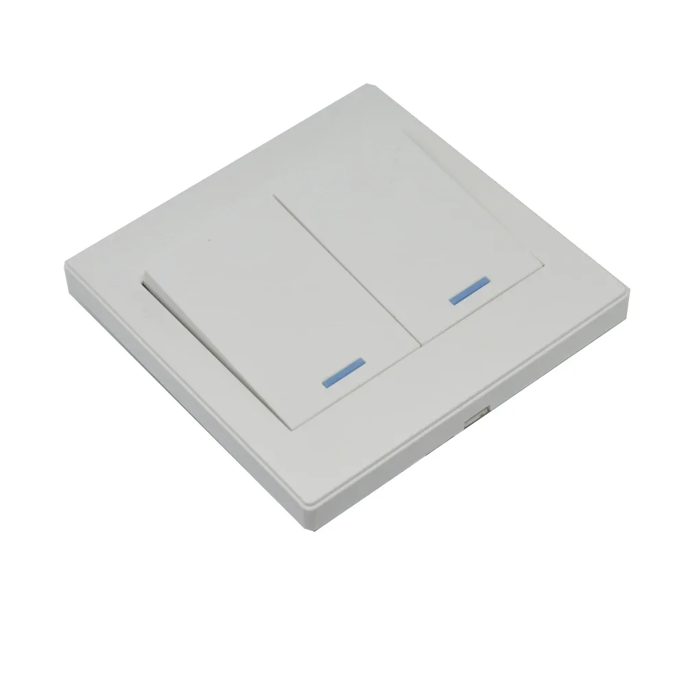 10 Stuks Indoor Wandmontage Plastic Deur Exit Knop Witte Kleur Toegangscontrole Systeem Accessoires Release Wandschakelaar 10A 250V