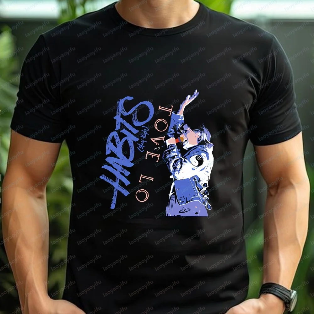 Tove Lo, A Grunge-style Rock Singer, Offers Trendy Short-sleeved Men's and Women's Crew-neck Shirts with Comfortable T-shirts.