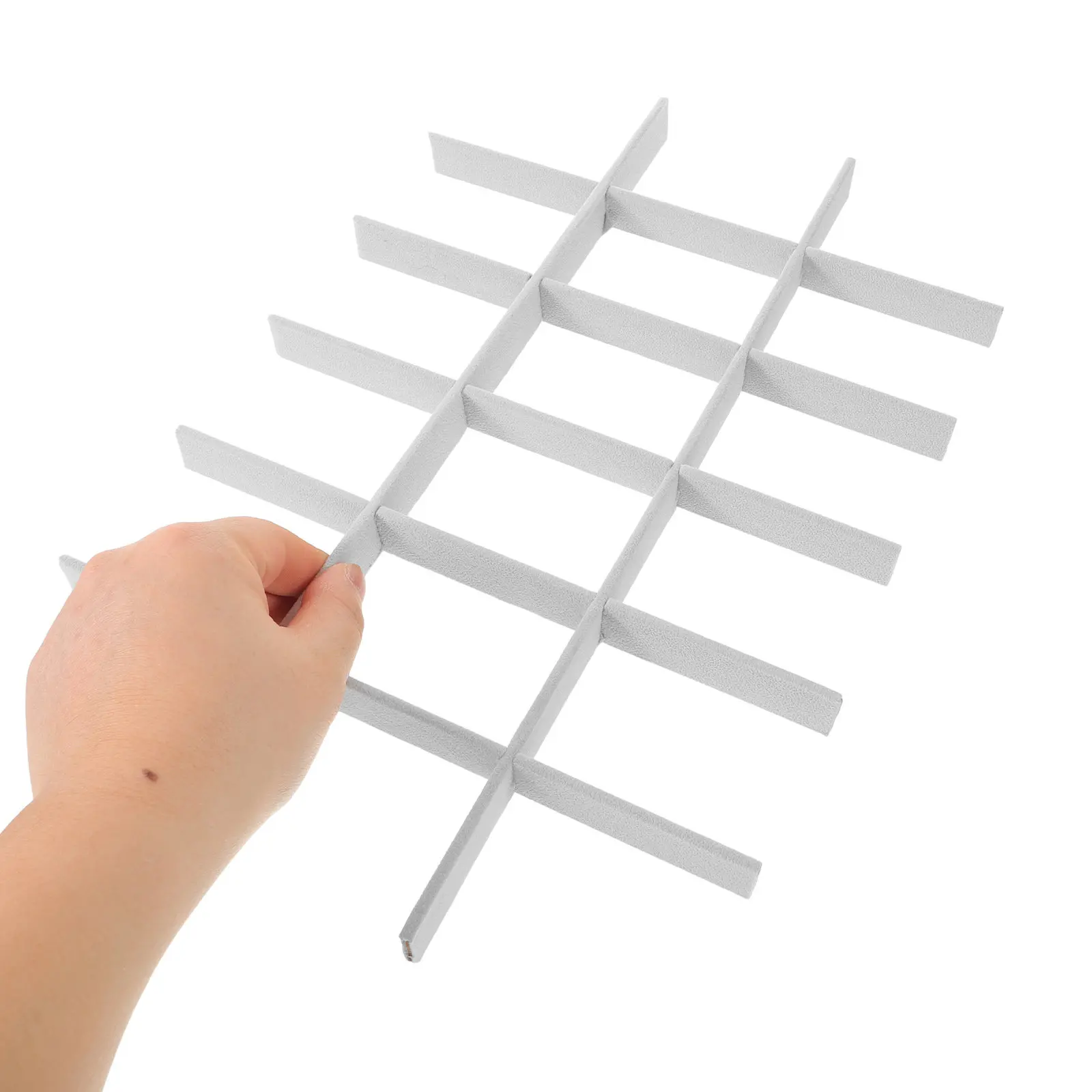 

Регулируемые разделители для ювелирных изделий на 18 ячеек для ящиков-органайзеров, 13.19x8.86x0.79 дюйма, для хранения и демонстрации серег и ожерелий, с мягкой подкладкой