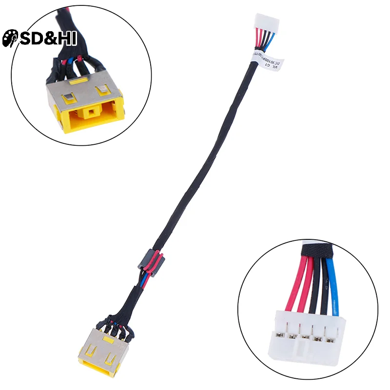 Laptop DC Power Jack Cable ForLenovo G500S G505S VILG1 DC30100PC00 Laptop DC Power Jack DC-IN Charging Flex Cable Connector