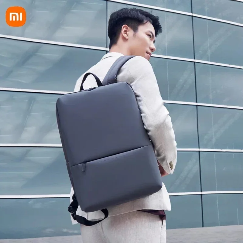 Zaino da lavoro classico Xiaomi Borsa per laptop da 15,6 pollici per uomo e donna Zaino da viaggio di grande capacità impermeabile 18L