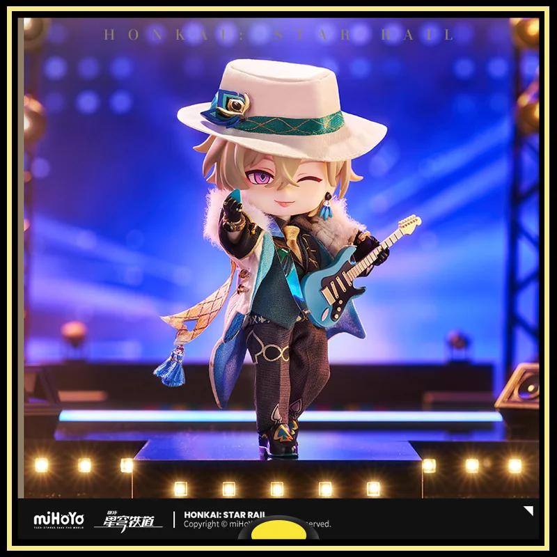 

Honkai Star Rail Action Figure Aventurine Performance Costume FULL SET Nendoroidos Q-version Cute Doll Amusement Original