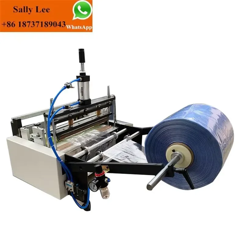 Microcomputer Fully Automatic Heat Sealing and Cold Cutting Plastic Bag Making Machine