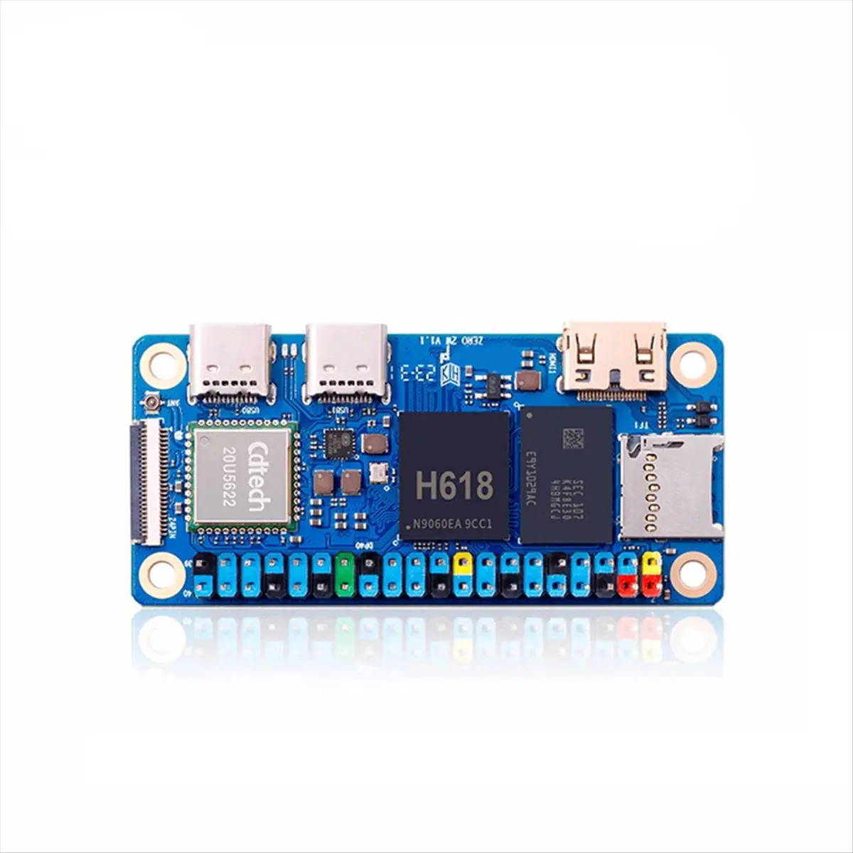 [ABDH] For Orange Pi Zero 2W Development Board 4GB RAM DDR4 Mini PC Allwinner H618 WiFi5 Bluetooth5.0 Supports 4K 60FPS