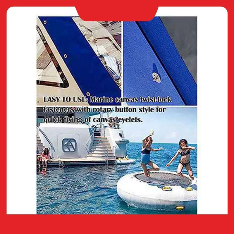 

40 комплектов холщовых застежек с поворотным замком, застежек для кнопок поворота, ушко и шпилька для холщовых морских застежек, поворотных кнопок