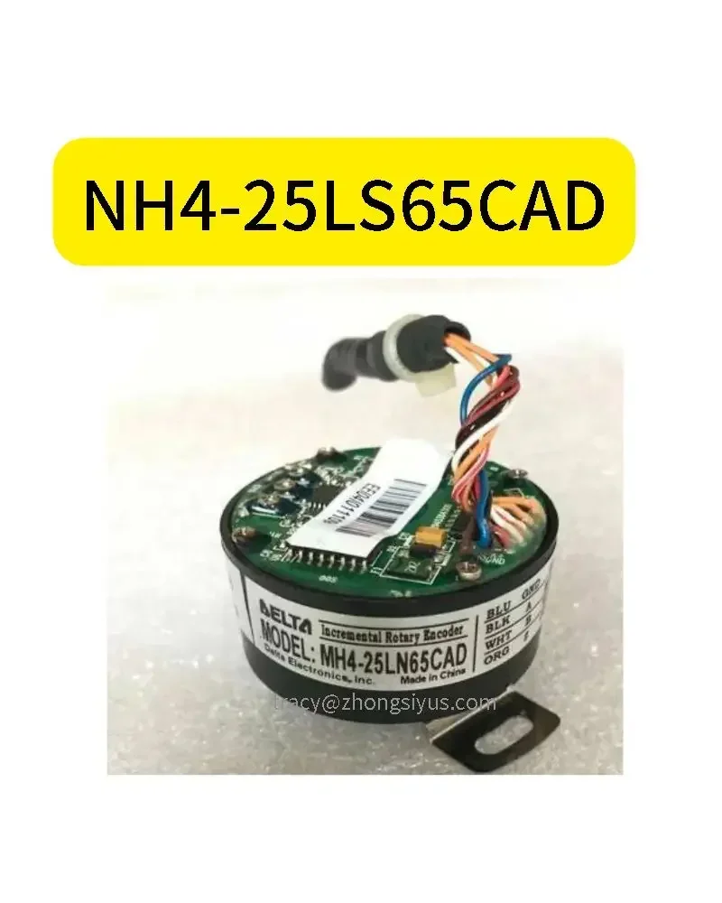 NH4-25LS65CAD second-hand servo motor encoder, in stock, tested ok， function normally