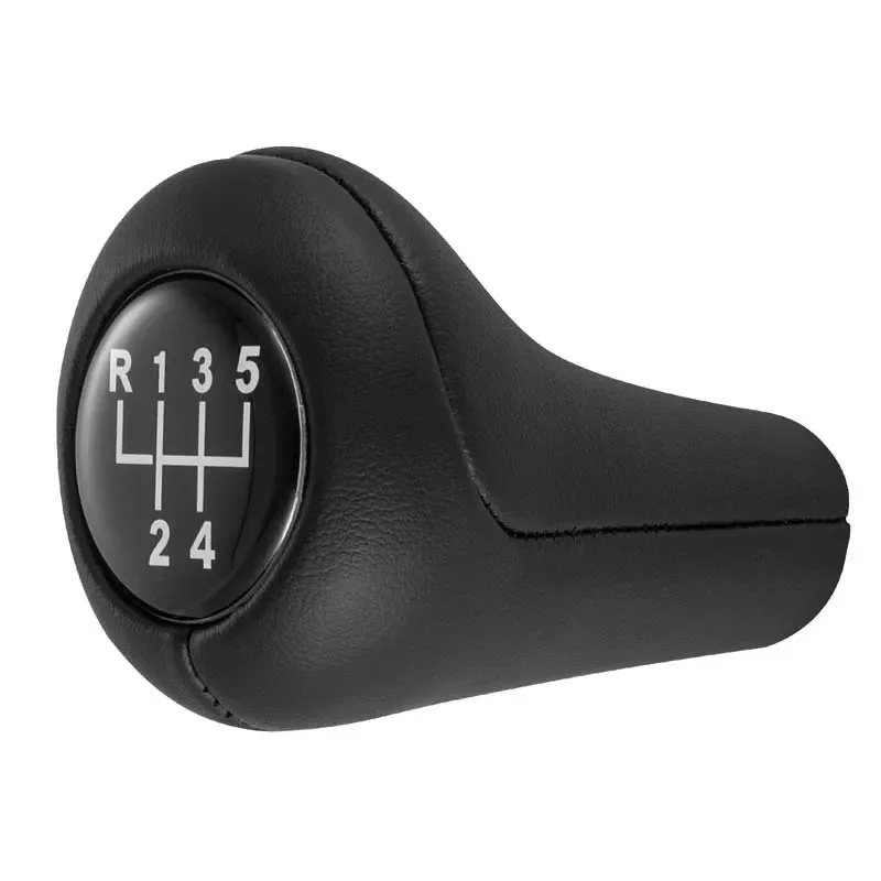 for BMW Leather Manual Transmission Gear Shift Knob Car Gear Lever Handle Accessories Modified Shift Head