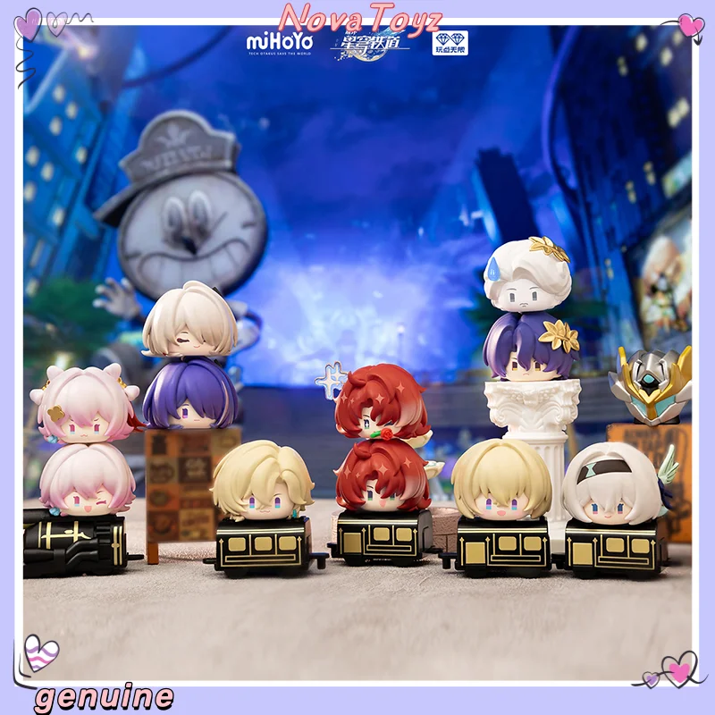 

original Honkai Star Rail blind box mini figure Anime model Himeko Dan Heng March 7th Gepard Landau Brand New Genuine In shelf