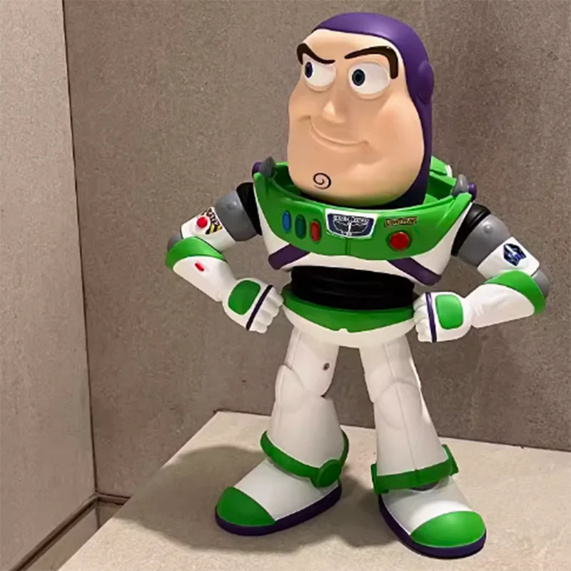 Hot Disney Toy Story Buzz Lightyear Home Decoration Action Figure Handmade Trendy Play Doll Children Birthday Christmas Gifts