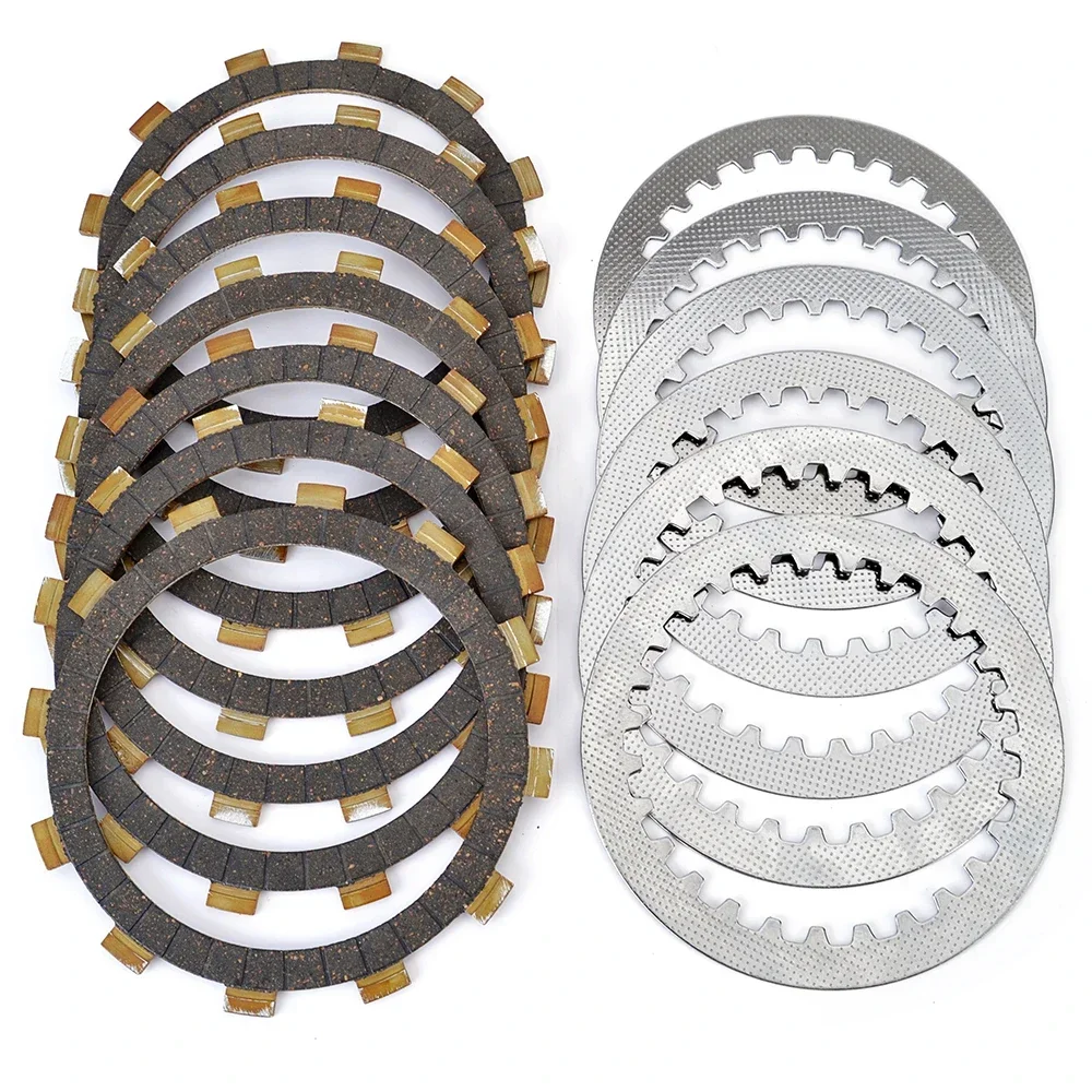 For Yamaha YZ400 1976 - 1979 YZ400C YZ400D YZ400E YZ400F / IT425G IT425 1980 Friction Clutch Plate Kit