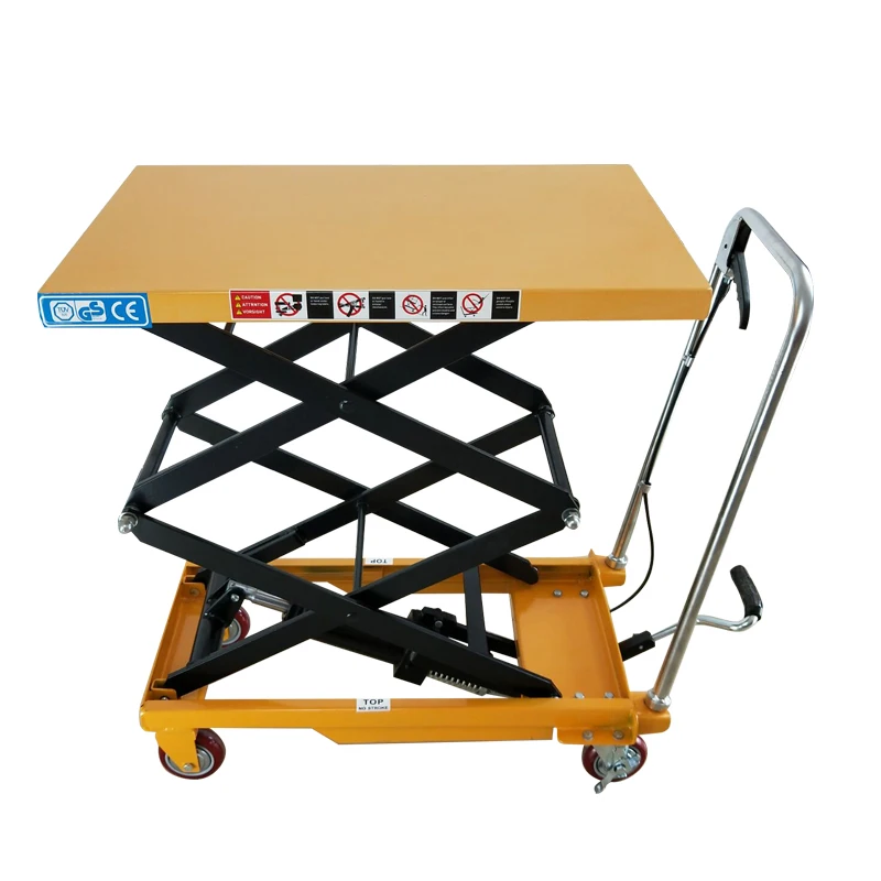 Scissor Lift Table Container Roll Lifter Rotate Machine Hydraulic