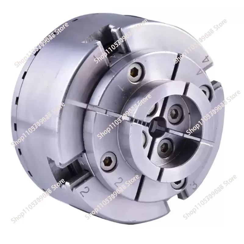 KP96 4-Jaw Self-Centering Chuck For Wood Lathe High Precision Woodworking Chuck 4 Inch 100MM Thread M33*3.5 Clamping 8-60MM