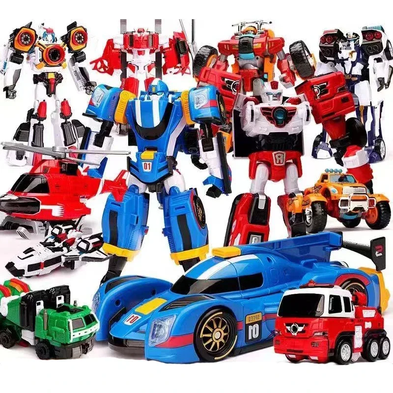 Tobot Galaxy Handles Ectives Action Figure, Master V, UlOscar Leon Rover Combiner Robot, Mecha Car, Plane Transformation