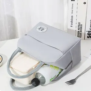 Mittagsbeutel Kinderthermische Isolation, große Kapazität, Picknick -Lebensmittel -Aufbewahrungsaufbewahrung, Kinderbox -Tasche, Feste Farbe 6 Hauptverkaufstelen -Hintergrund 12L - №6