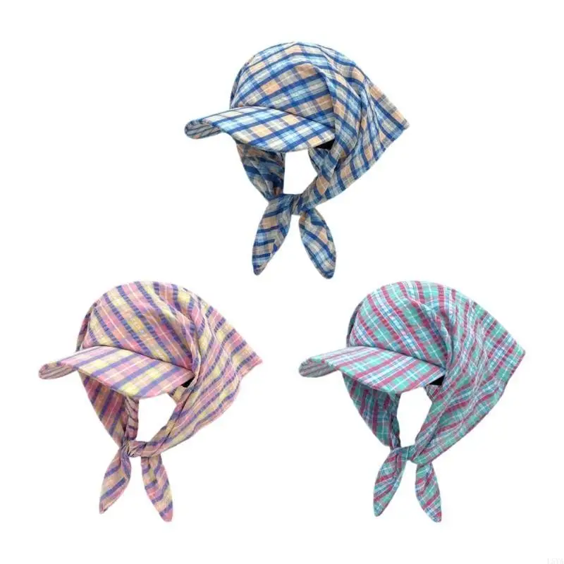 

L5YA Stylish Headscarf Casual Caps for Everyday Wear Baseball Hat Outdoor Accessory for Sports and Travel