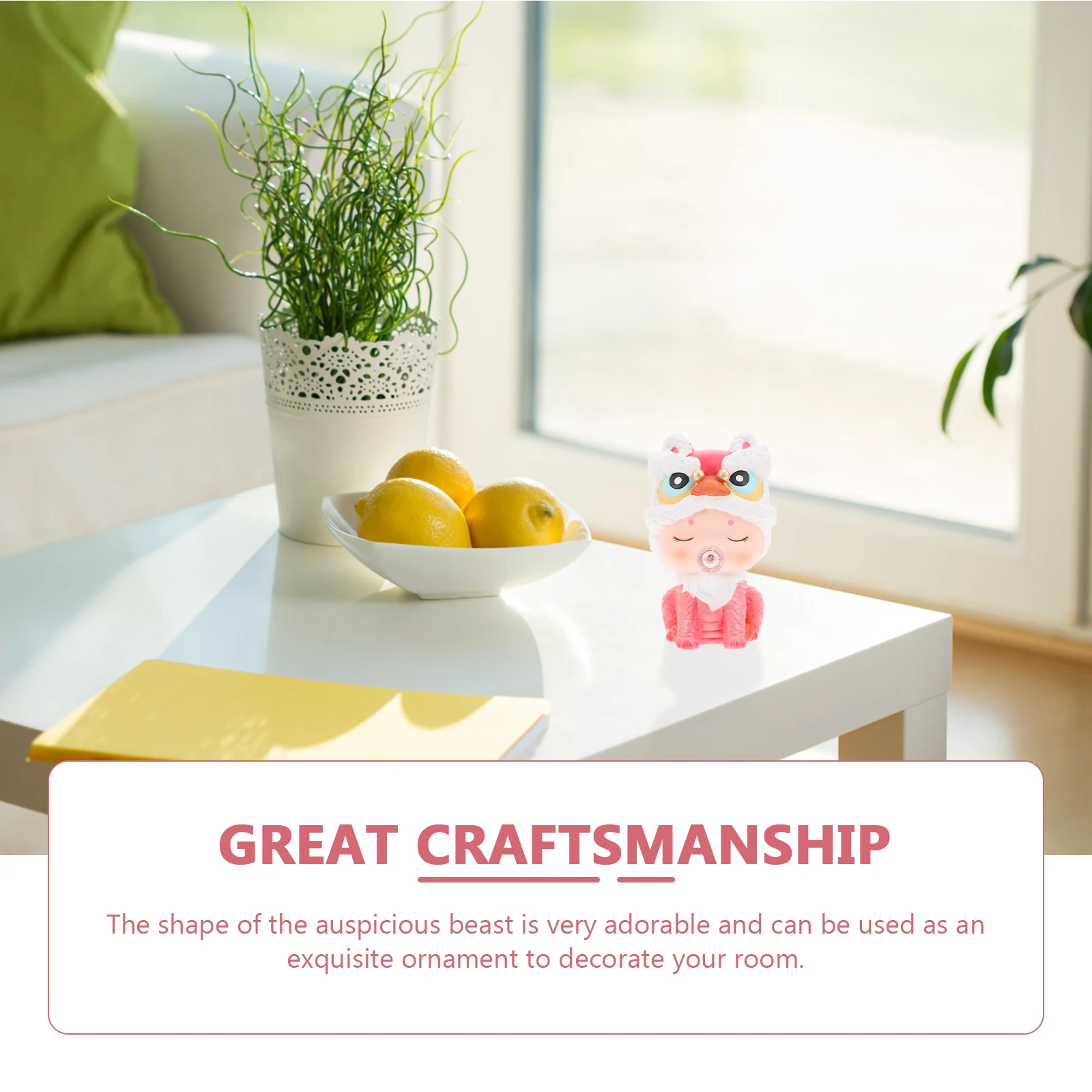 

Creative Coin Bank Kids Saving Jar Large Capacity Desktop Decor Vinyl Piggy Bank Cartoon Storage Box Premium Material Money