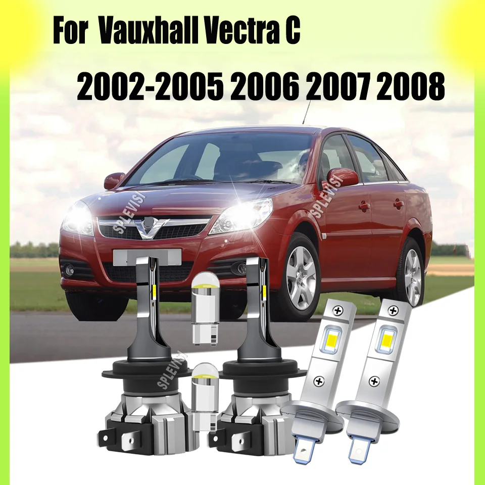 

H1 H7 Modern Design 6000K LED Car Headlight for Stylish Vehicle Upgrade For Vauxhall Vectra C 2002 2003 2004 2005 2006 2007 2008