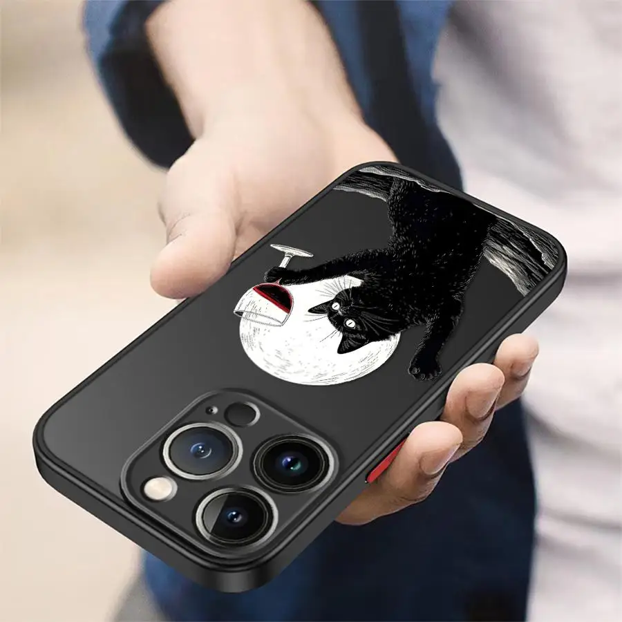 Coque arrière créative à la mode pour iPhone 7 8 16e 12 17 Air 16 Pro Max XS 11 14 13 Mini 15 Plus