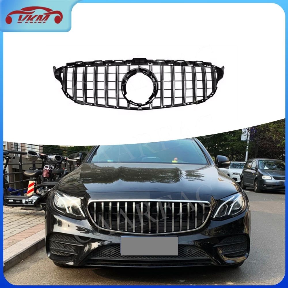 

Front Bumper Panamericana Grille For Mercedes Benz C Class W205 2014 2015 2016 2017 2018 2019 2020 2021 Facelift Tuning Grill