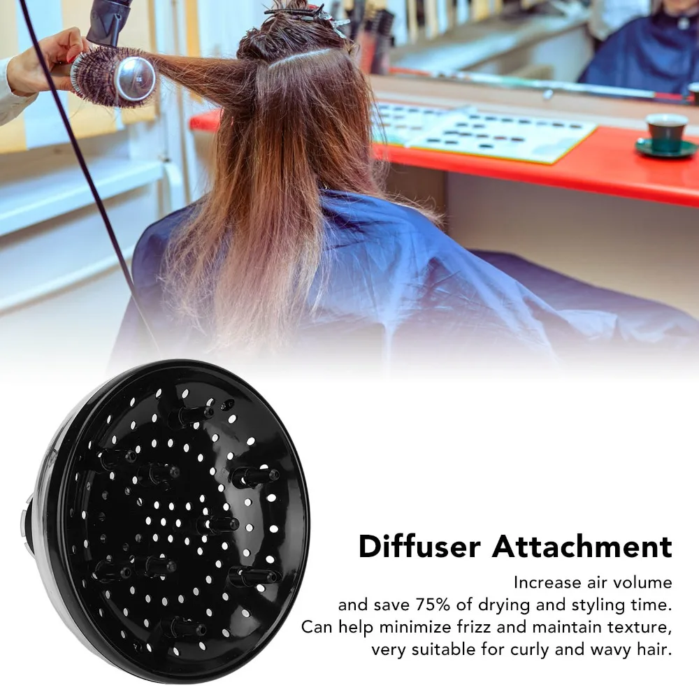 Universal Fit Hair Dryer Diffuser Professional Fast-Drying Design Diffuser Attachment Portable Blow Dryer Diffuser Salon Styling