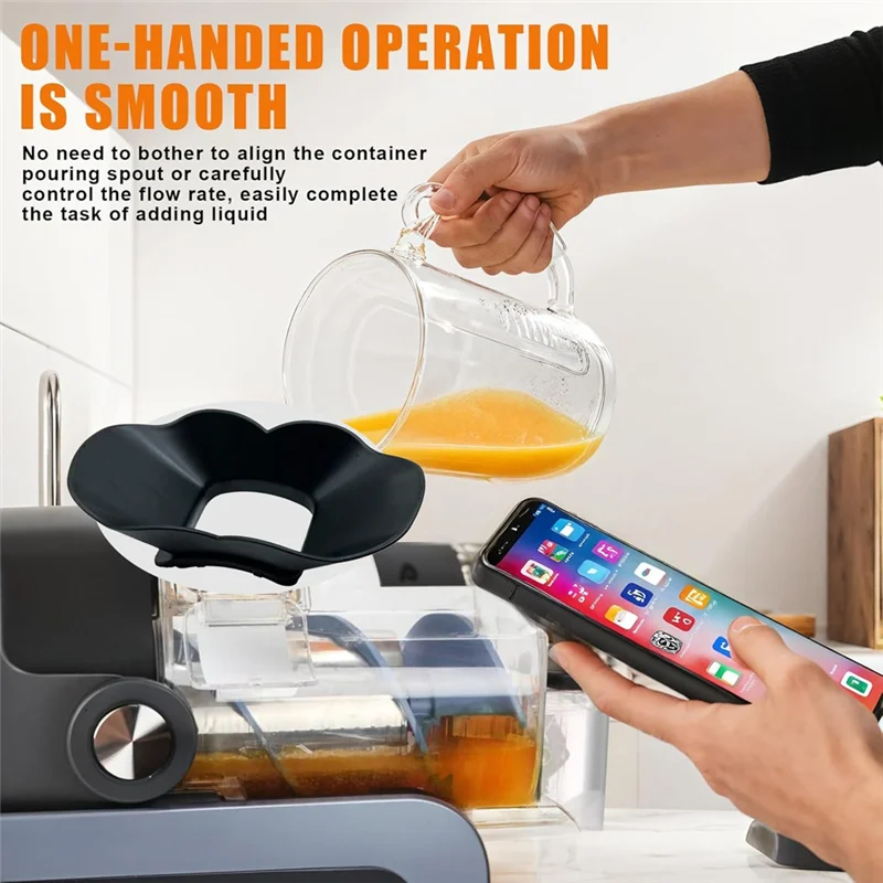 Für Ninja Slushie Machine Zubehör-Anti-Splash Flow Hood-FS301/FS300-Liquid Guide Cover