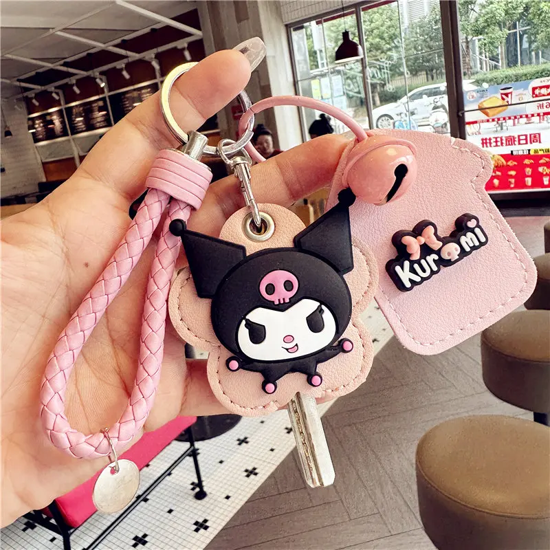 

Cartoon Key Set Cute Kuromi Melody Keychain Large Key Set Sense Of Door Access Forbidden Card Set Gifts Pendant For Best Friends